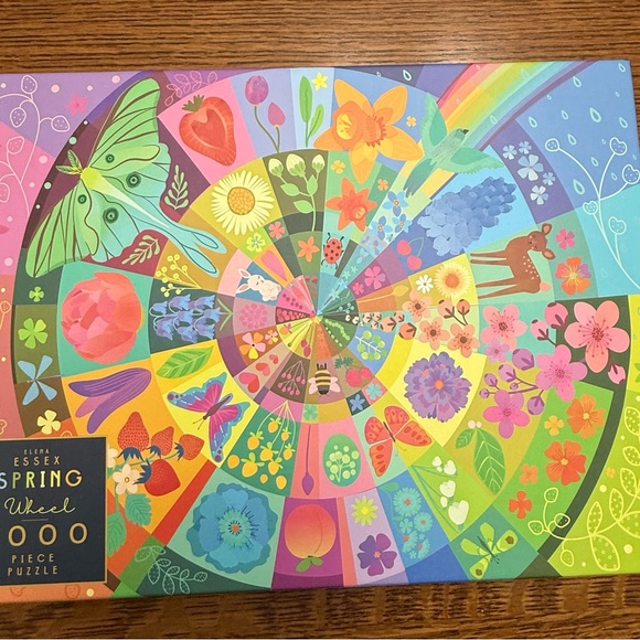 Elena Essex Spring Wheel 1000 Piece Puzzle Complete - Picture 5 of 7
